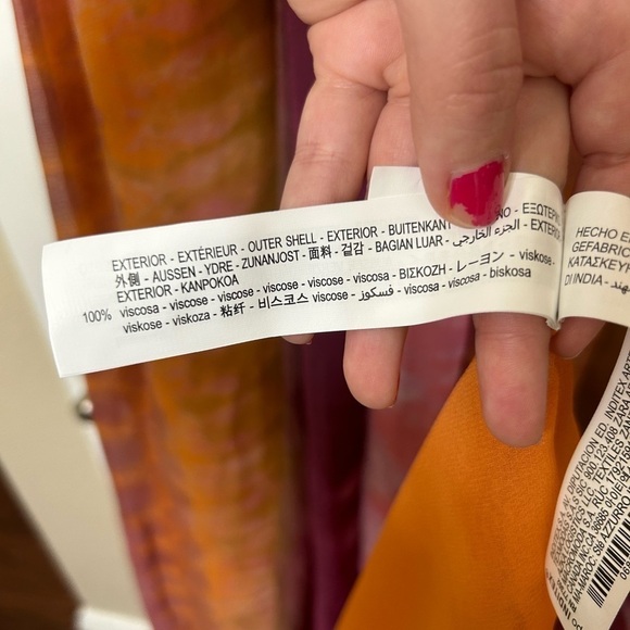 Zara Tie Dye Sequin Embellished Maxi Dress - Picture 14 of 16